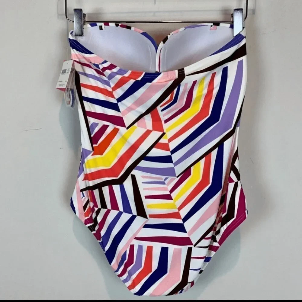 New Kate Spade Size XSmall Cruise Geobrella One Piece Swimsuit